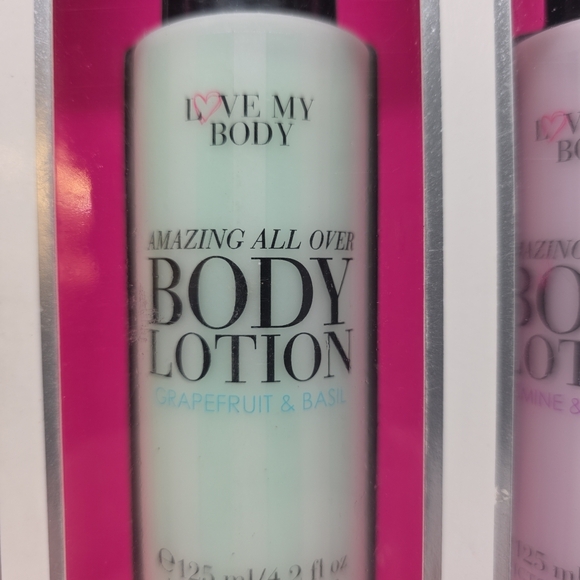 Victoria's Secret Love My Body Lotion Set - Pink, Peach & Mint - Picture 4 of 6
